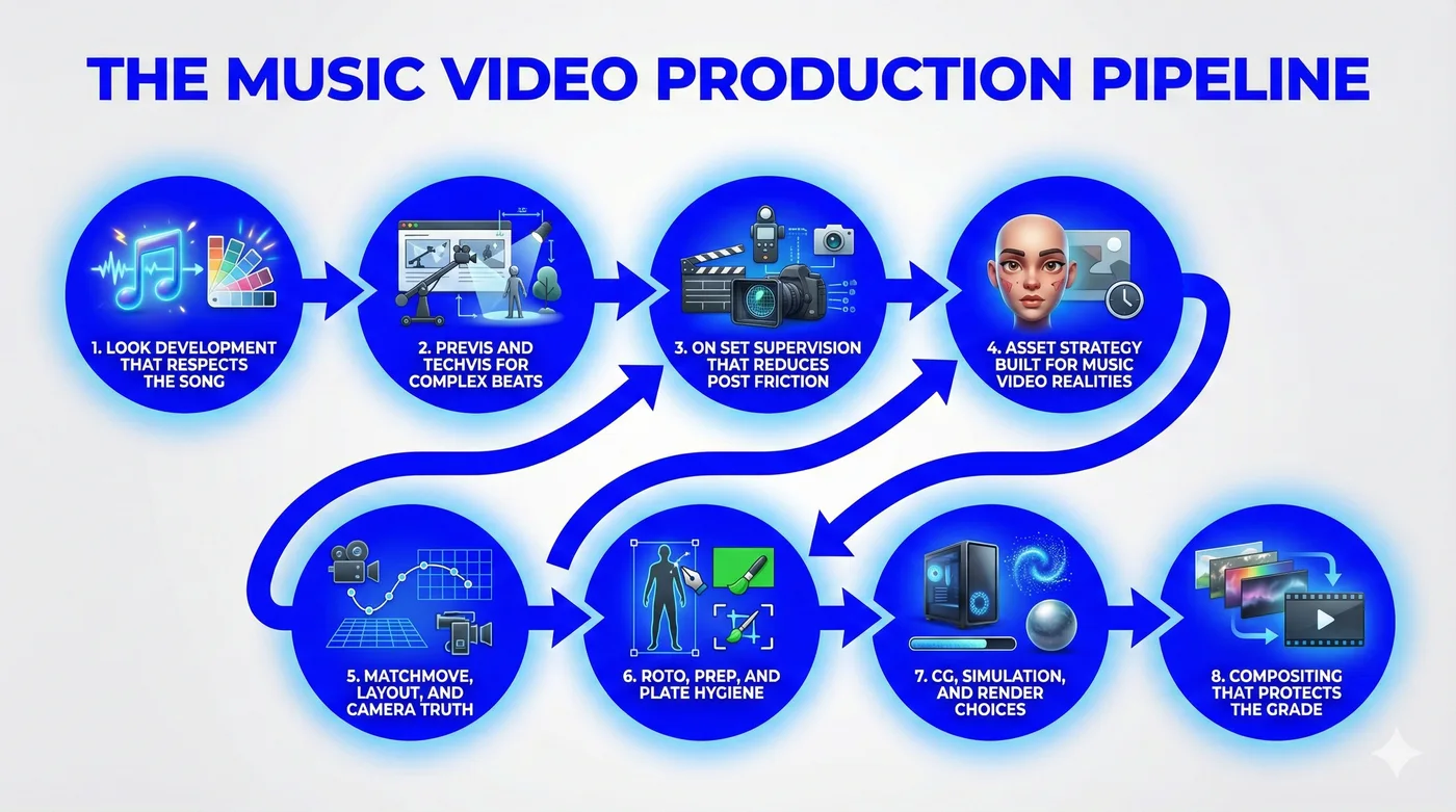 The Production Pipeline That Turns a Track Into Cinema